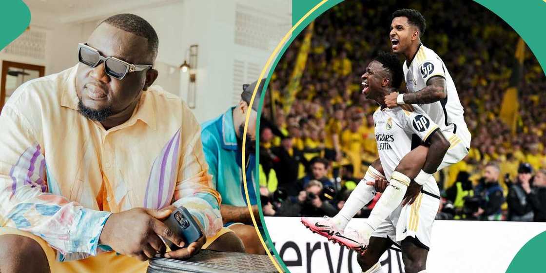 Soso Soberekon wins N8.6m bet over Madrid's UCL win. Soso Soberekon wins N8.6m bet over Madrid's UCL win.