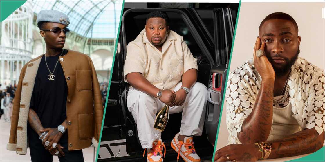 Chiefpriest spotted vibing so hard to Wizkid's performance at Tony Elumelu's all-white party Chiefpriest spotted vibing so hard to Wizkid's performance at Tony Elumelu's all-white party