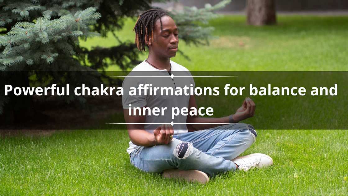 Chakra affirmations