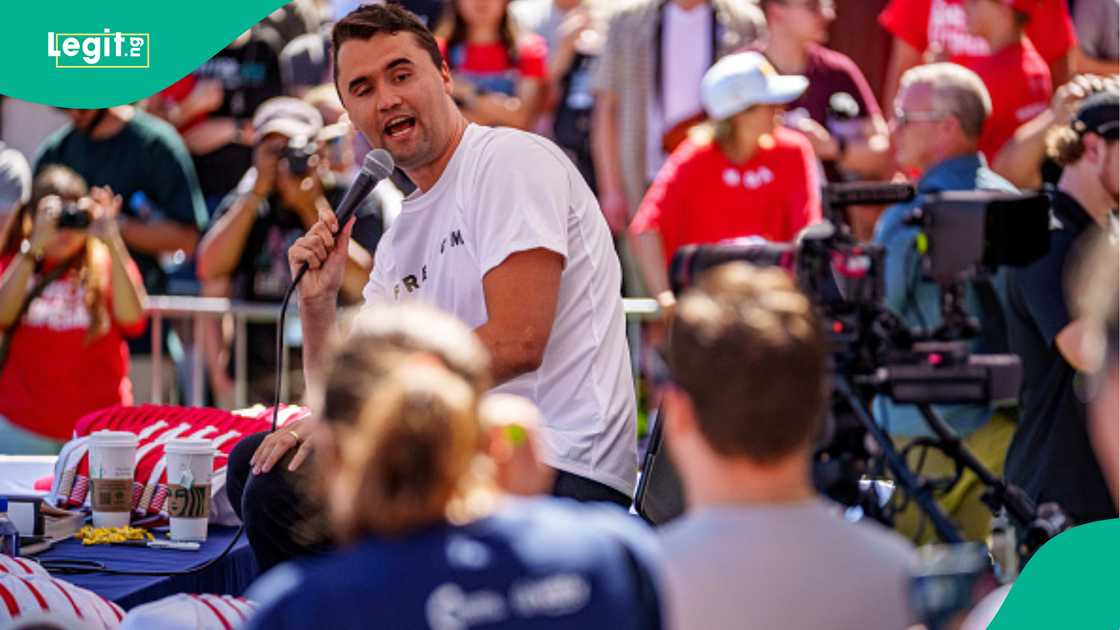 Woman sharaes how she saw Charlie Kirk's alleged murderer, Tyler Robinson.