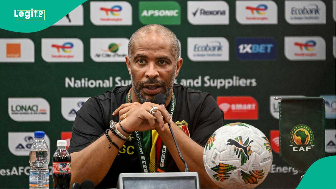 Eric Chelle, Mali, Namibia, Laurent Pokou Stadium, San Pedro, Ivory Coast, AFCON 2023. Eric Chelle, Mali, Namibia, Laurent Pokou Stadium, San Pedro, Ivory Coast, AFCON 2023.