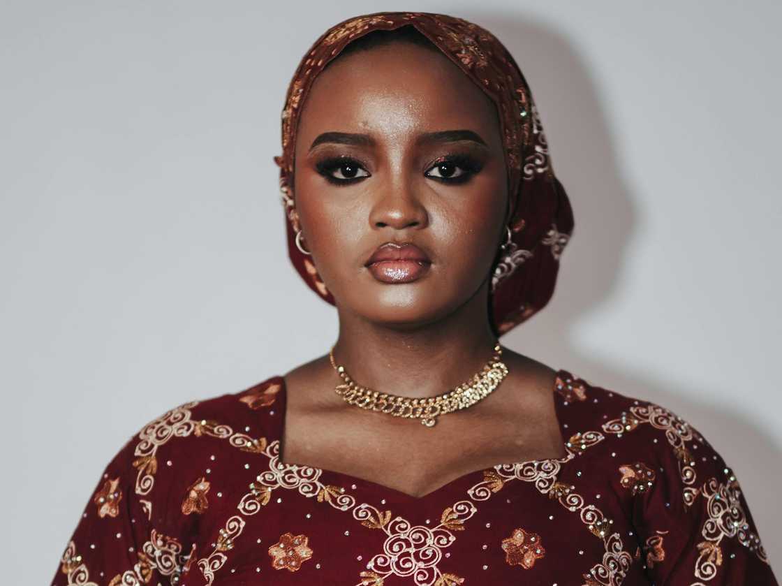 A young African woman