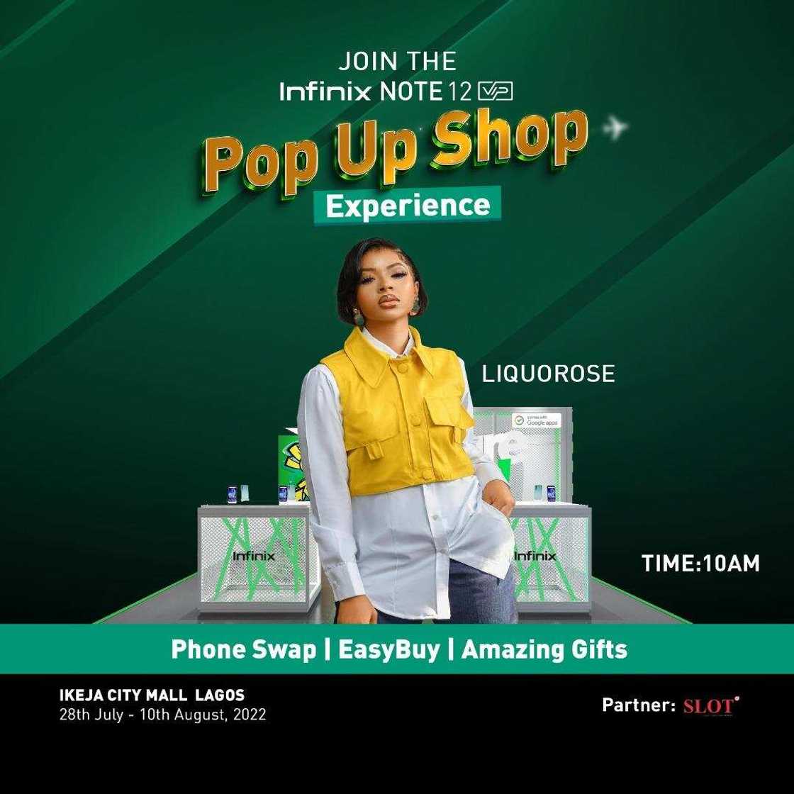 Join Infinix Note 12 VIP Pop Up Shop Experience Tour in your City! Join Infinix Note 12 VIP Pop Up Shop Experience Tour in your City!
