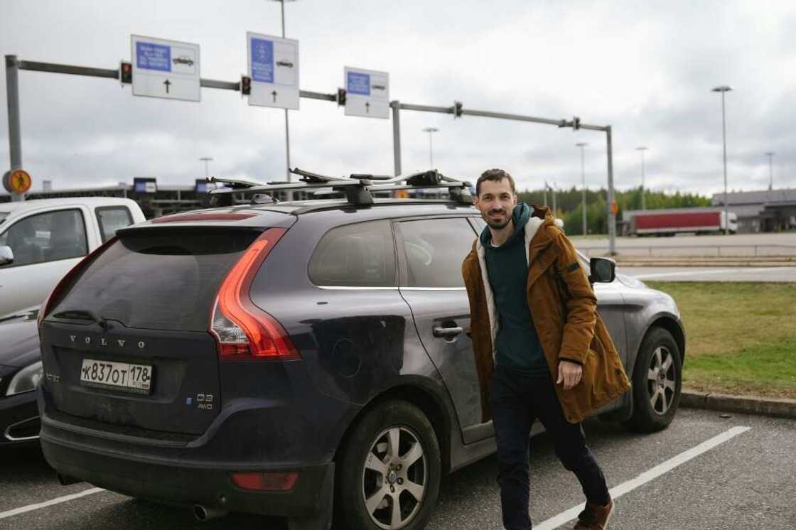 Viktor Zakharov says he has five friends who have left Russia since the mobilisation Viktor Zakharov says he has five friends who have left Russia since the mobilisation