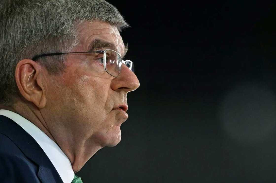 IOC president Thomas Bach delivers his keynote speech at the Olympic AI Agenda launch IOC president Thomas Bach delivers his keynote speech at the Olympic AI Agenda launch