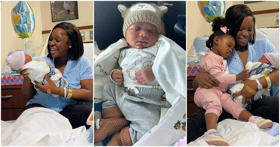 Tomike Adeoye welcomes second child. Tomike Adeoye welcomes second child.