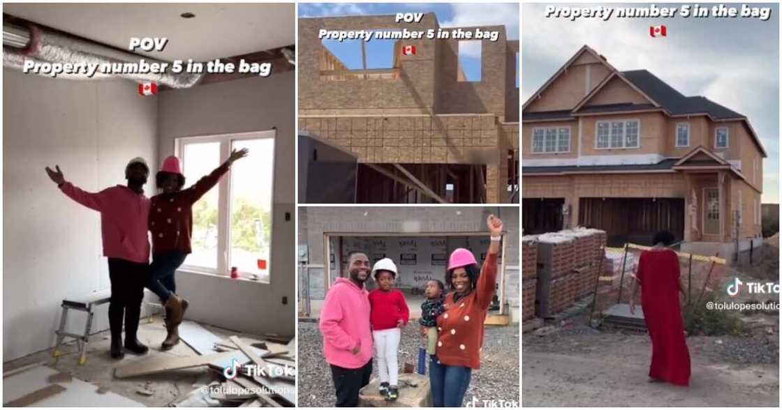 Canada, house they built, Nigerian couple Canada, house they built, Nigerian couple