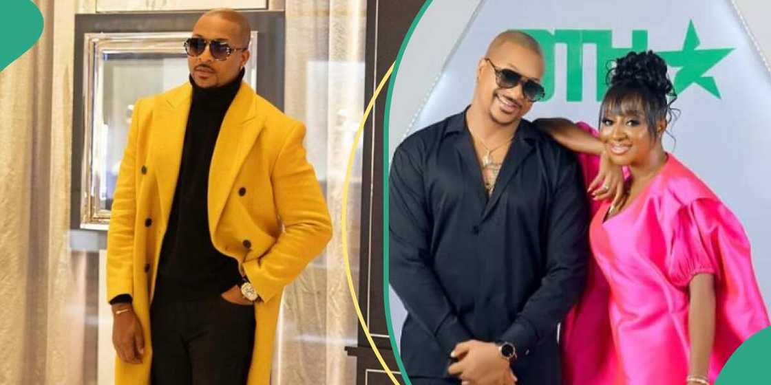 Ini Edo celebrates IK Ogbonna's birthday Ini Edo celebrates IK Ogbonna's birthday