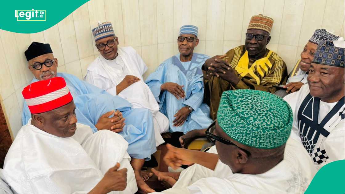 Dangote, Kwankwaso da wasu baki wajen daurin auren