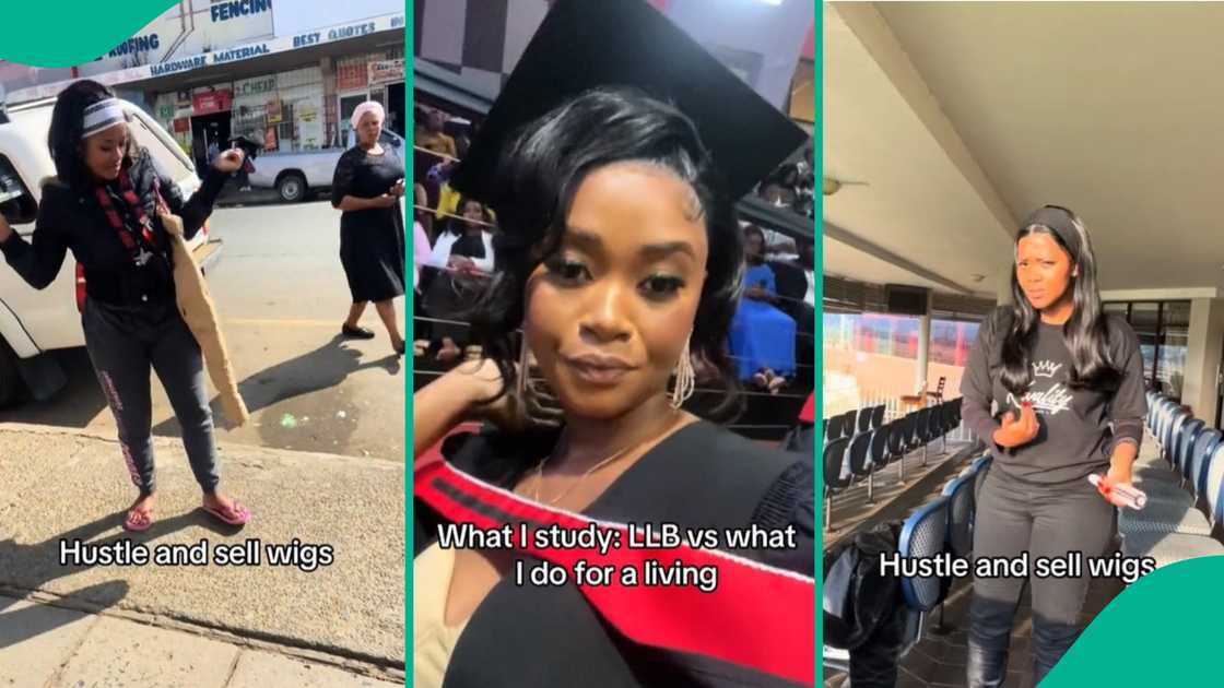 Law graduate starts wig business