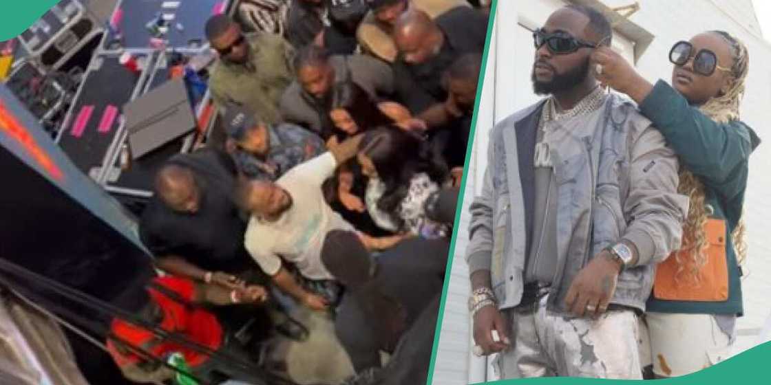 Nigerian singer Davido and wife Chioma Nigerian singer Davido and wife Chioma