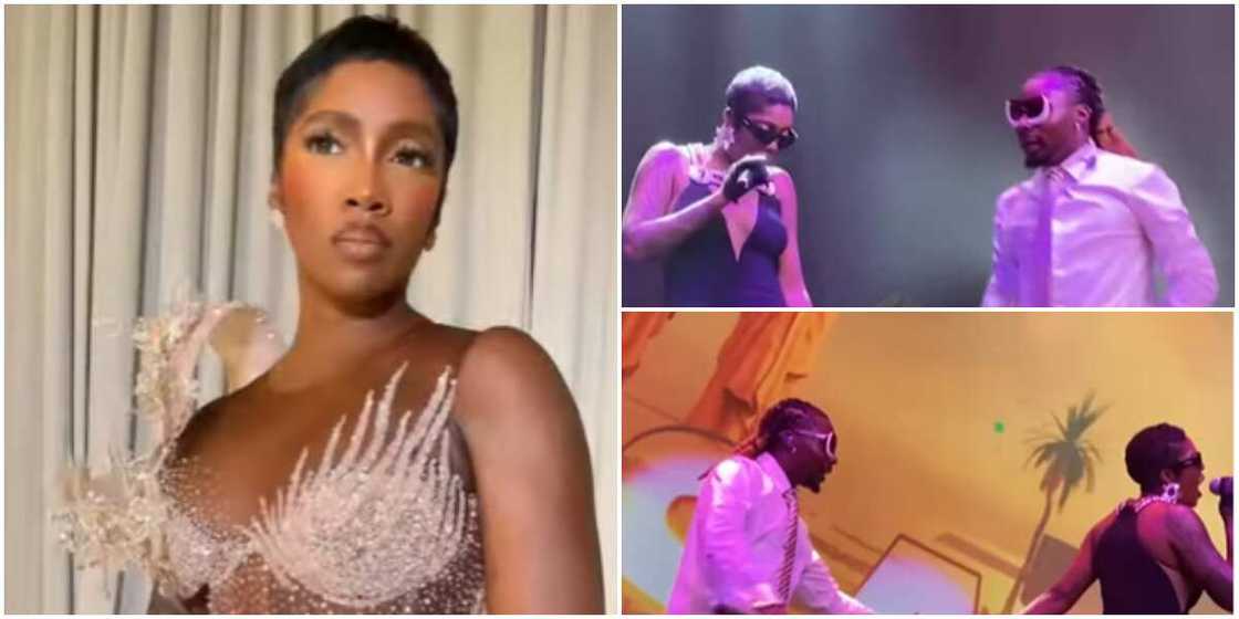 Tiwa Savage and Asake Tiwa Savage and Asake