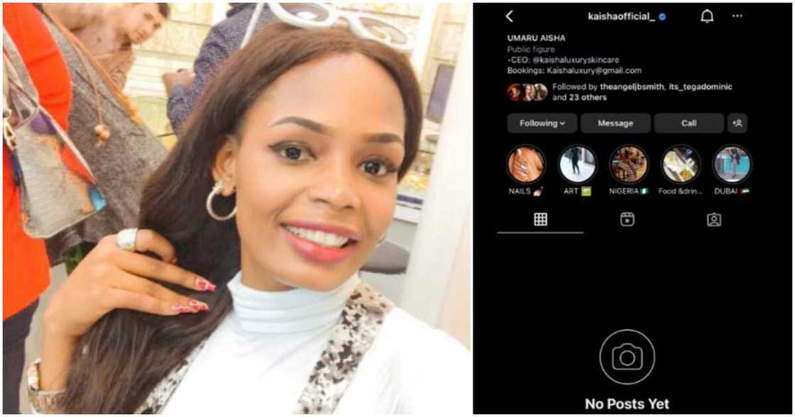 Fans worry about BBNaija star Kaisha's mental health. Fans worry about BBNaija star Kaisha's mental health.