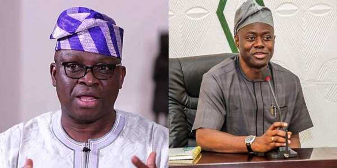 Hausa-Yoruba clash: Be proactive and learn from me, Fayose takes swipe at Makinde on live TV Hausa-Yoruba clash: Be proactive and learn from me, Fayose takes swipe at Makinde on live TV