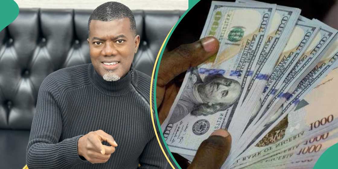 Reno Omokri reacts as naira strengthens against US dollar