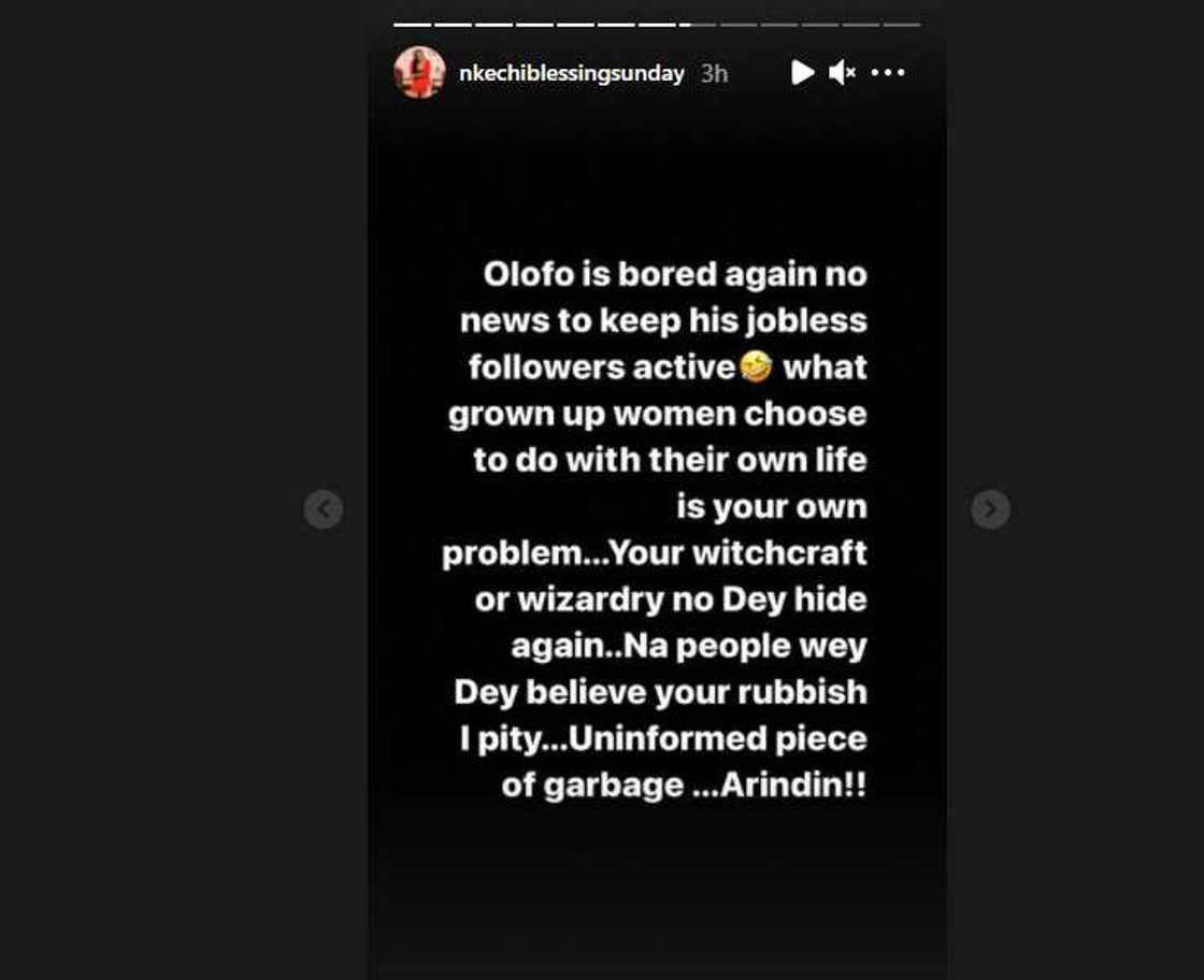 Nkechi Blessing, Gistlover. Nkechi Blessing, Gistlover.