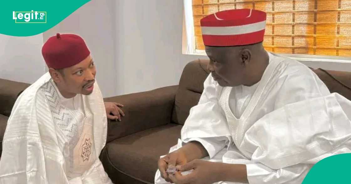 Yaron Ganduje, Abdul'Aziz ya ziyarci Kwankwaso Yaron Ganduje, Abdul'Aziz ya ziyarci Kwankwaso