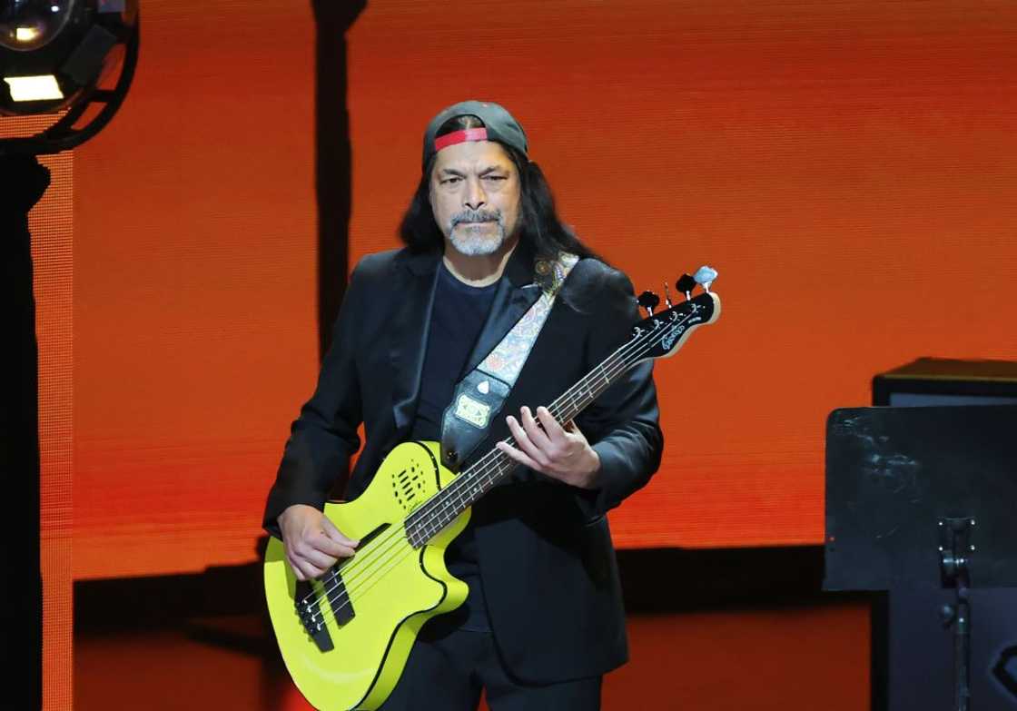 Robert Trujillo performs at a concert in Inglewood, California Robert Trujillo performs at a concert in Inglewood, California