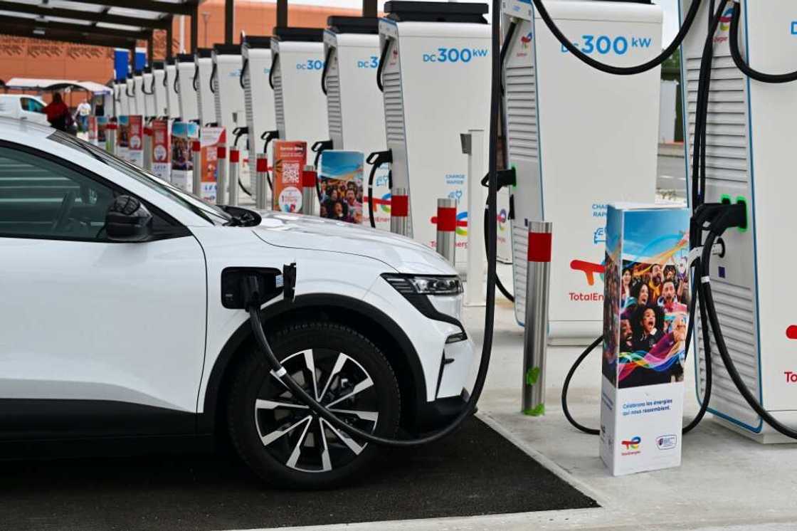Macron is aiming for one million French-made electric cars by the time he leaves office Macron is aiming for one million French-made electric cars by the time he leaves office