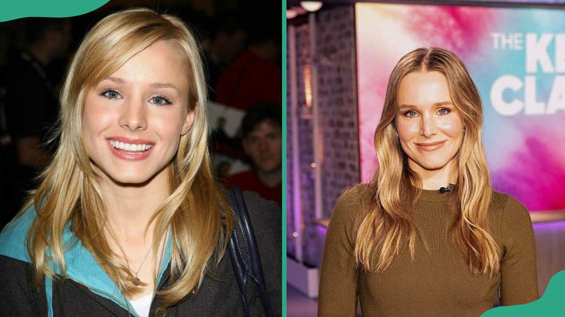 Kristen Bell posing for a photo Kristen Bell posing for a photo