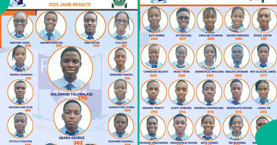 The boy with the highest 2025 UTME score in a Lagos school was celebrated after his result was displayed. The boy with the highest 2025 UTME score in a Lagos school was celebrated after his result was displayed.