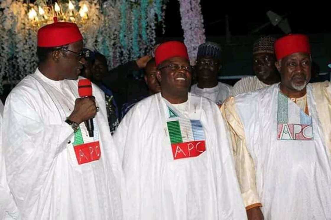Governor Umahi sacks four aides after defection to APC Governor Umahi sacks four aides after defection to APC