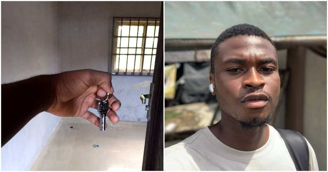 One room, Nigerian man One room, Nigerian man