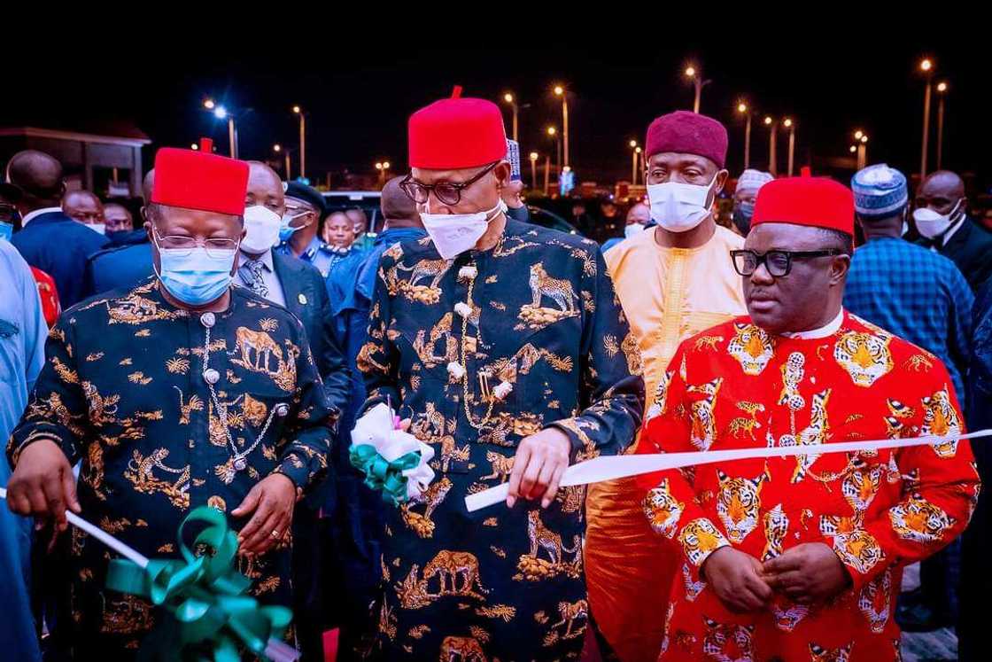 Shugaban ƙasa Buhari a Ebonyi.