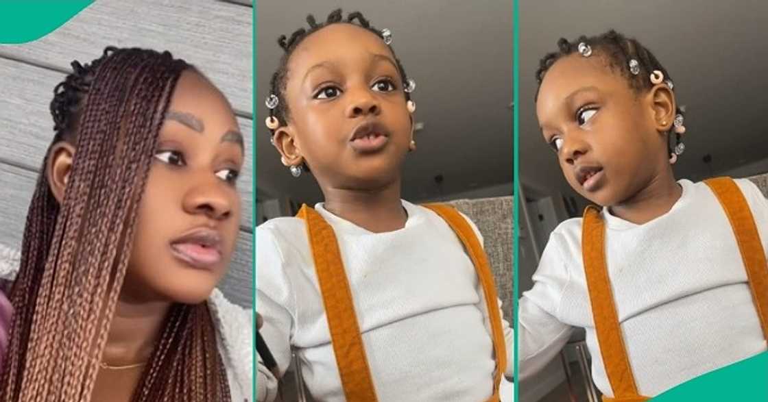 Three-year-old girl bravely reports herself to mum Three-year-old girl bravely reports herself to mum