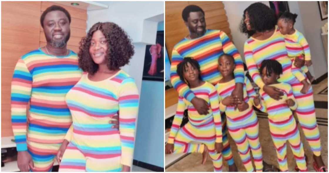 Actress Mercy Johnson and her family Actress Mercy Johnson and her family