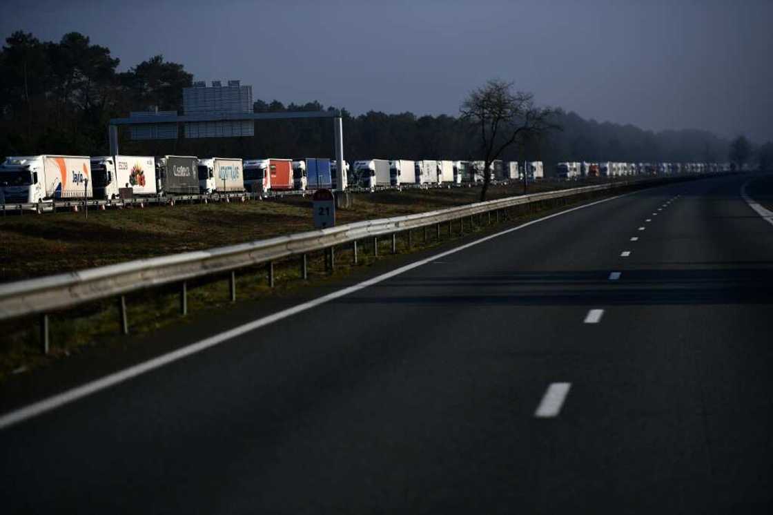 Traffic has been backing up on major roads due to blockades Traffic has been backing up on major roads due to blockades