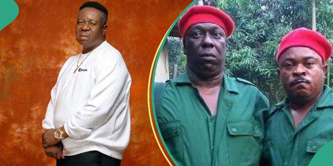 Victor Osuagwu, Charles Awurum mourn Mr Ibu. Victor Osuagwu, Charles Awurum mourn Mr Ibu.