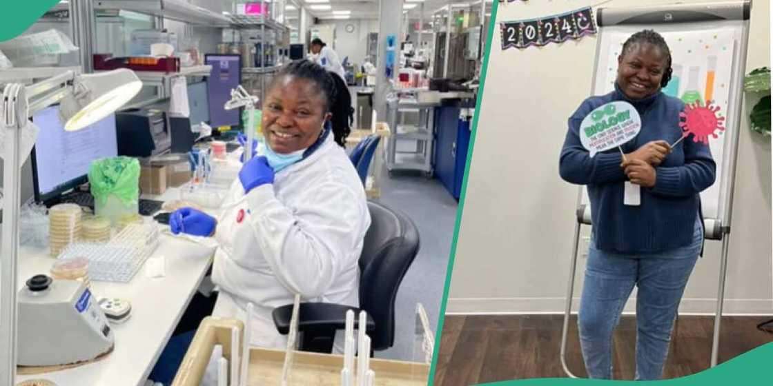 Nigerian lady becomes Medical Lab Technician Nigerian lady becomes Medical Lab Technician
