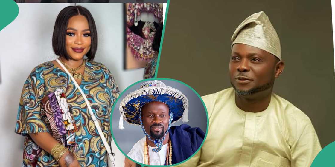 Kunle Afod’s wife Desola finally speaks on her viral moment with singer Malaika, sparking mixed reactions about her marriage to the actor.