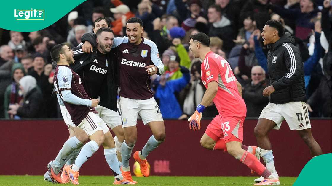 Emiliano Buendia, Aston Villa, Arsenal, Villa Park, Birmingham, England, Premier League.