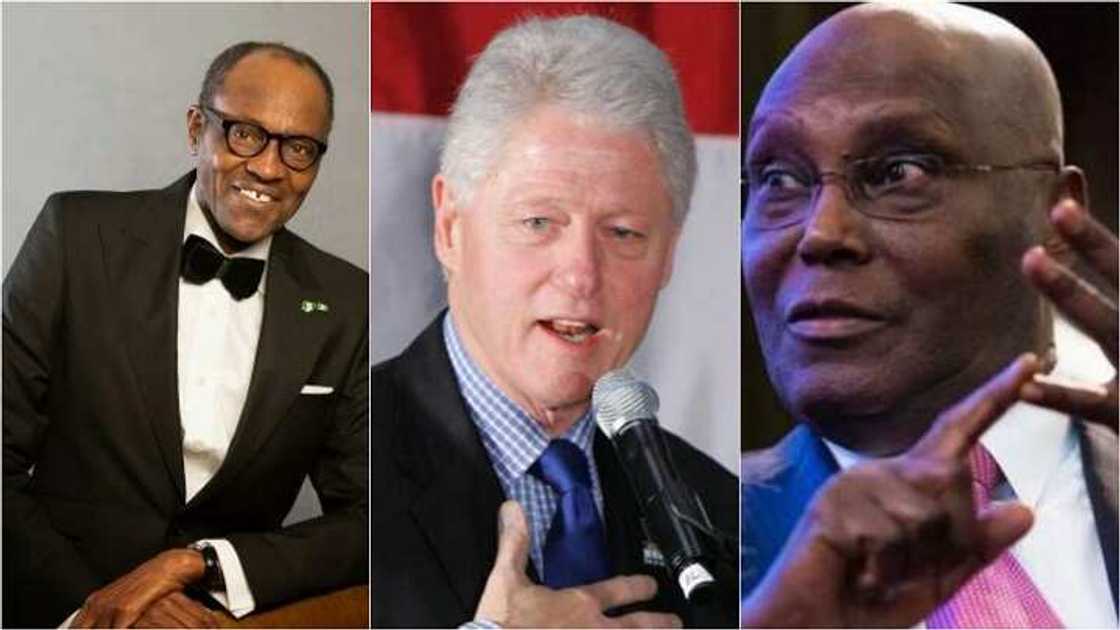 Zaben 2019: Tsohon shugaban kasar Amurka Bill Clinton zai gana da Buhari da Atiku Zaben 2019: Tsohon shugaban kasar Amurka Bill Clinton zai gana da Buhari da Atiku