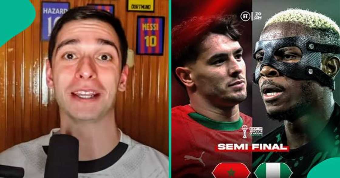 Croatian man says Nigeria will win Morocco in Semifinals. Croatian man says Nigeria will win Morocco in Semifinals.