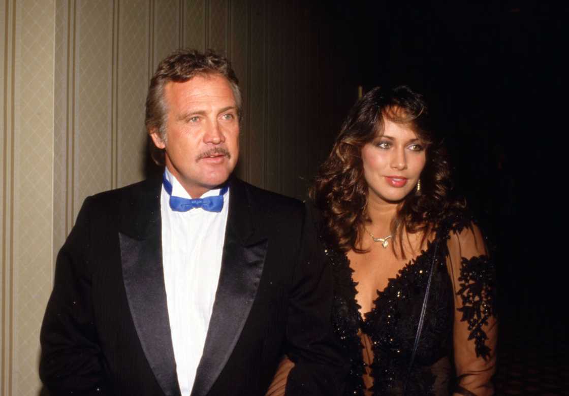 Lee Majors and Karen Velez Lee Majors and Karen Velez