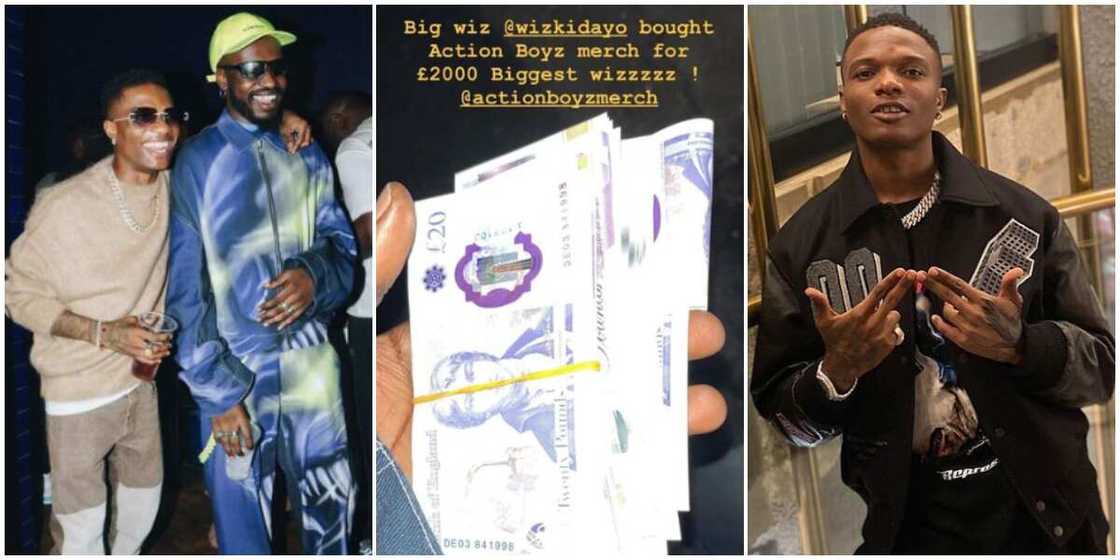 Singer BOJ and Wizkid Singer BOJ and Wizkid