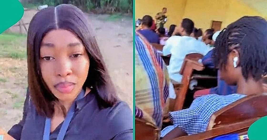 OOU lecturer abruptly ends class after disruption by students. OOU lecturer abruptly ends class after disruption by students.