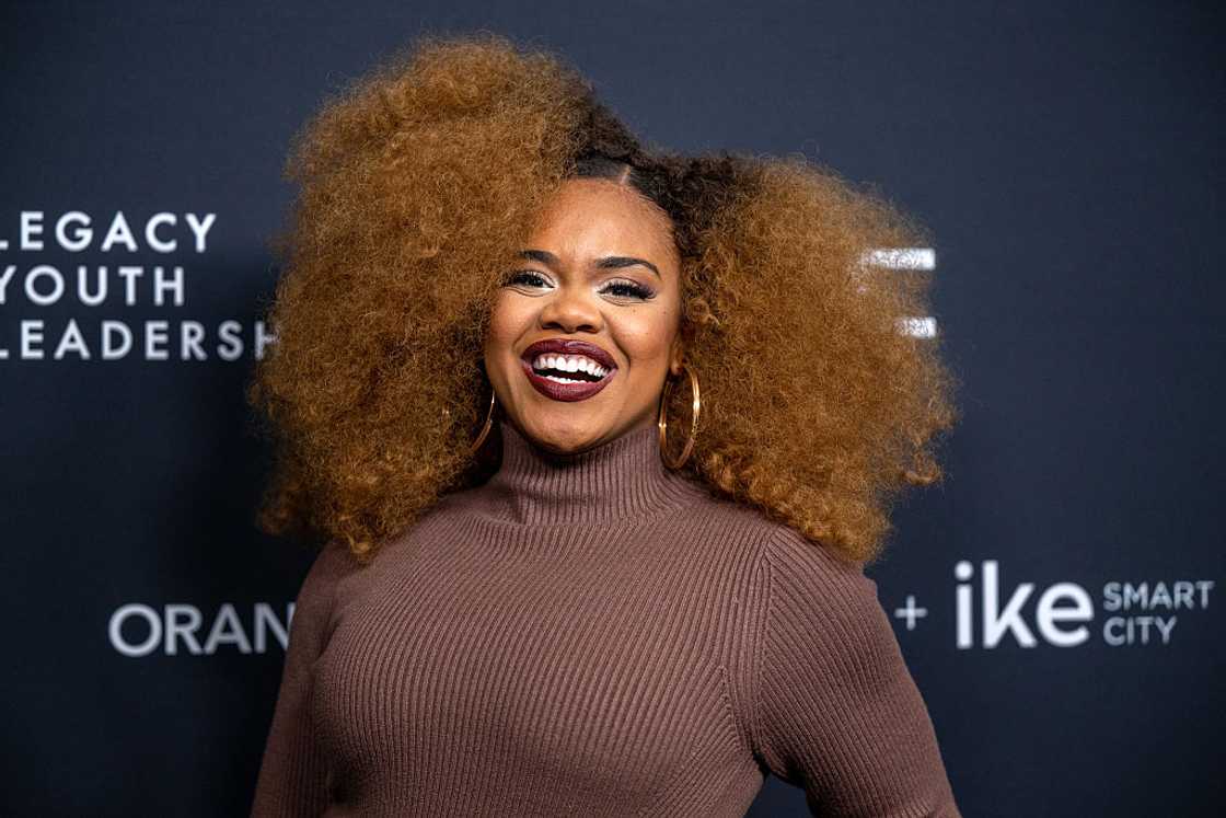 Actress and model Dara Reneé at SLS Hotel, a Luxury Collection Hotel, Beverly Hills