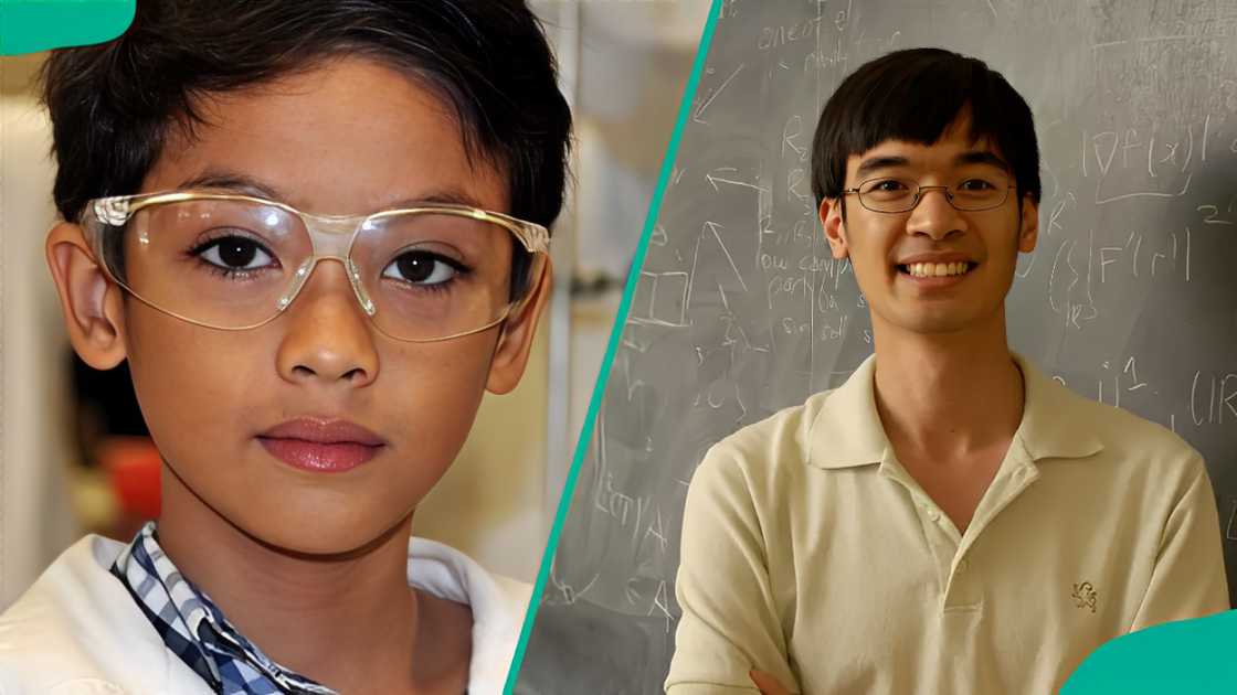 Ainan Cawley while still young (L and as a teenager (R) Ainan Cawley while still young (L and as a teenager (R)