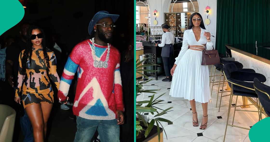 Burna Boy's lover Chloe Bailey reacted after her boo's messy drama with Sophia. Burna Boy's lover Chloe Bailey reacted after her boo's messy drama with Sophia.