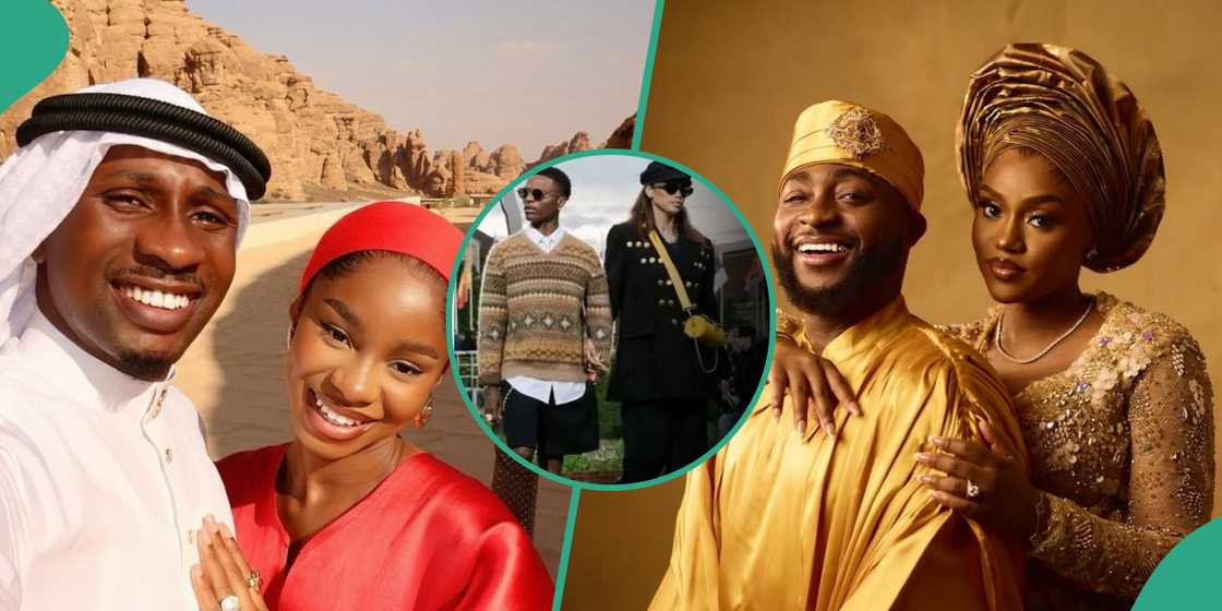 Priscilla, Chioma, Jada P support their husbands. Priscilla, Chioma, Jada P support their husbands.