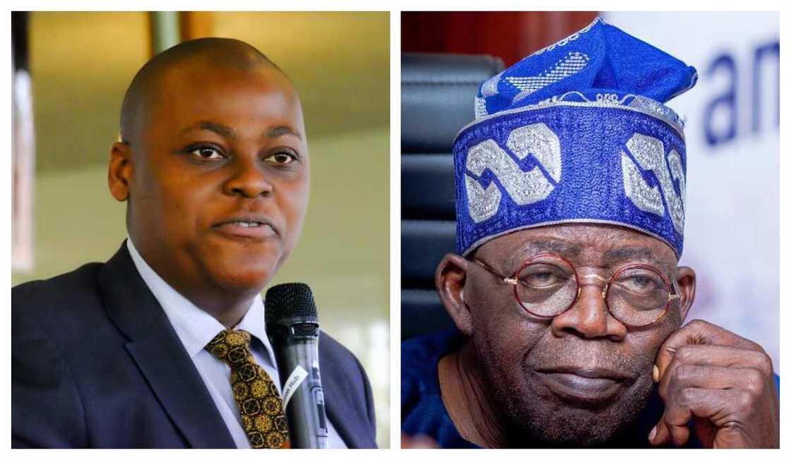 Rufai Oseni, Bola Tinubu Rufai Oseni, Bola Tinubu
