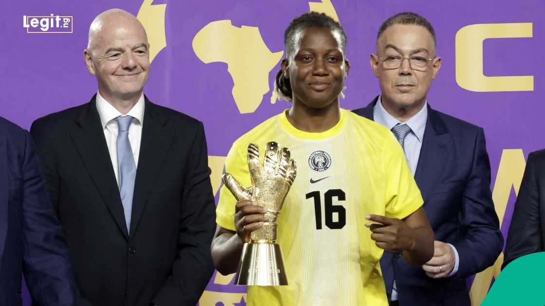 Nigeria, Chiamaka Nnadozie, CAF, WAFCON, Super Falcons, Morocco. Nigeria, Chiamaka Nnadozie, CAF, WAFCON, Super Falcons, Morocco.