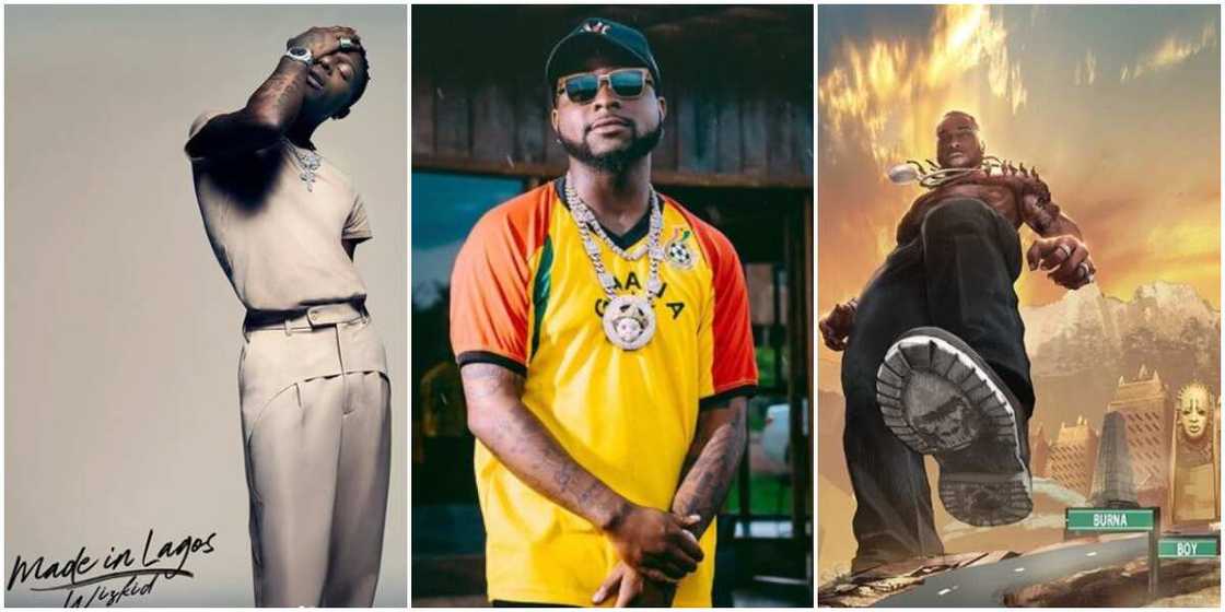 Fans beg Davido to drop album after Wizkid and Burna Boy dropped theirs Fans beg Davido to drop album after Wizkid and Burna Boy dropped theirs