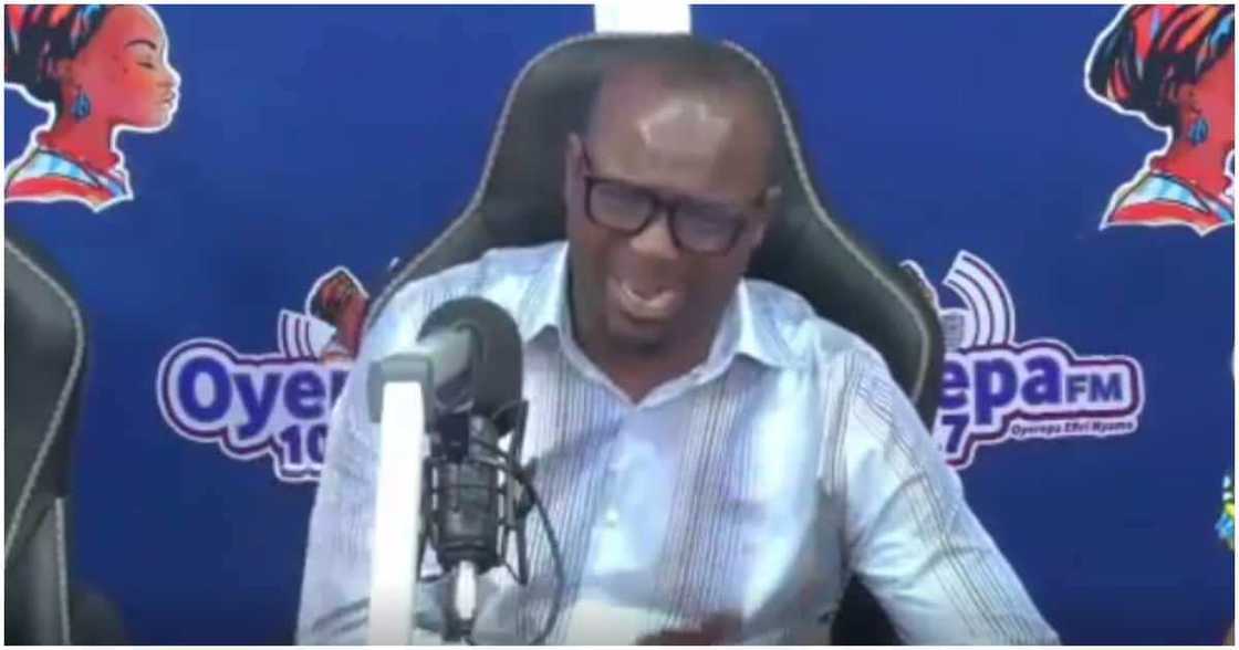 Ghanaian man in tears Ghanaian man in tears