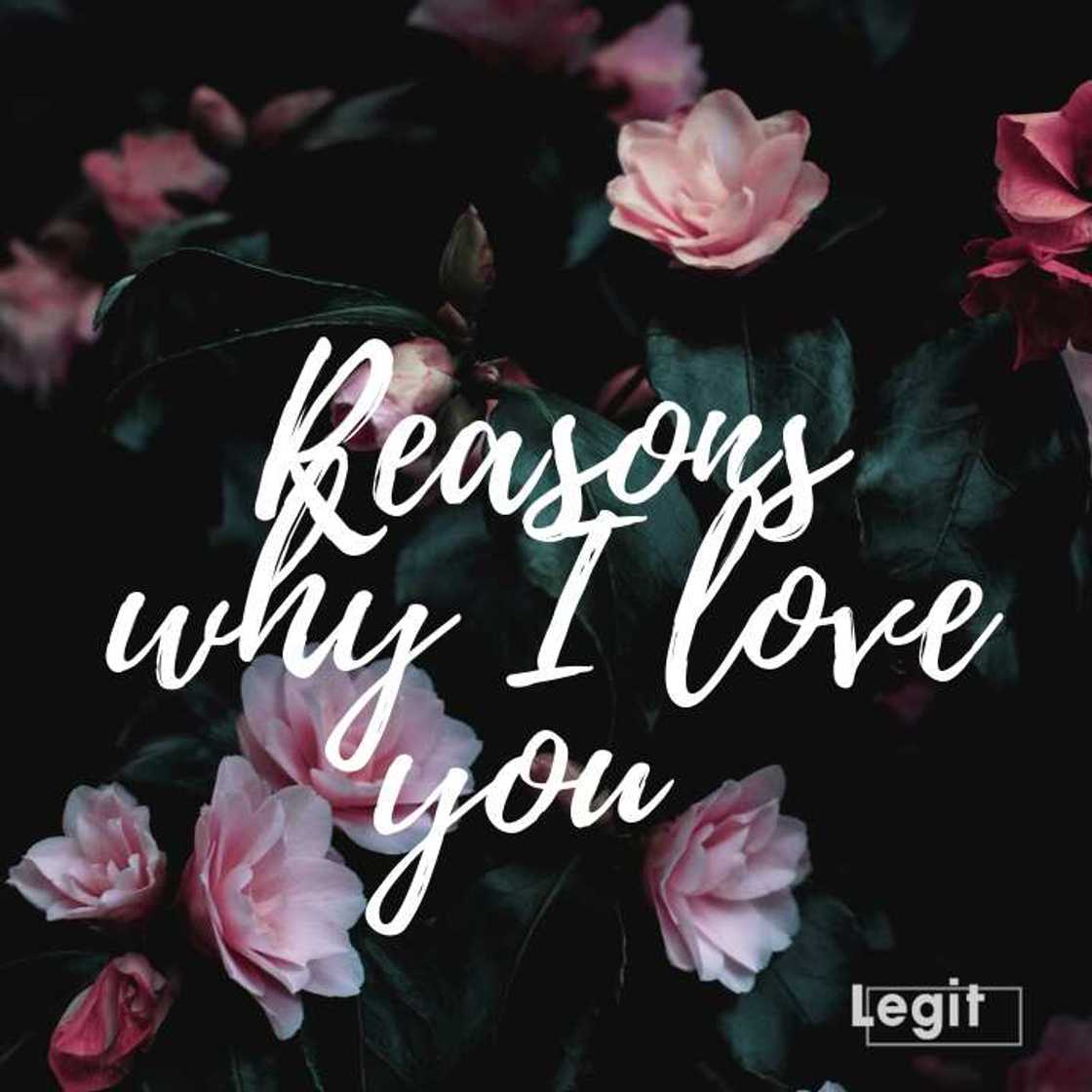 50 reasons why I love you 50 reasons why I love you