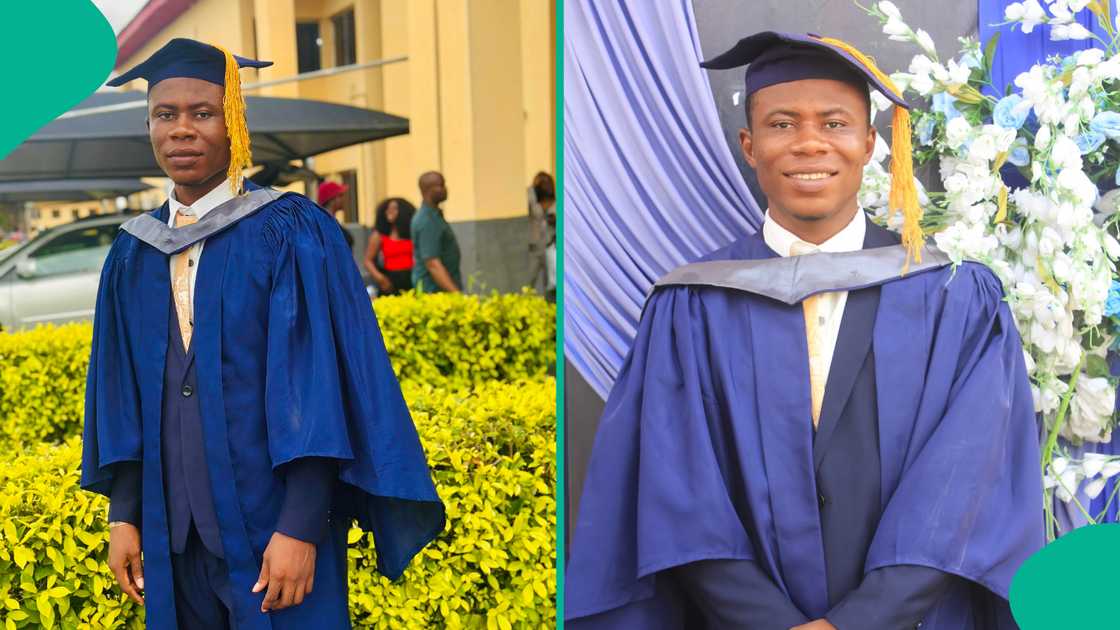 DELSU graduate bags first class degree.